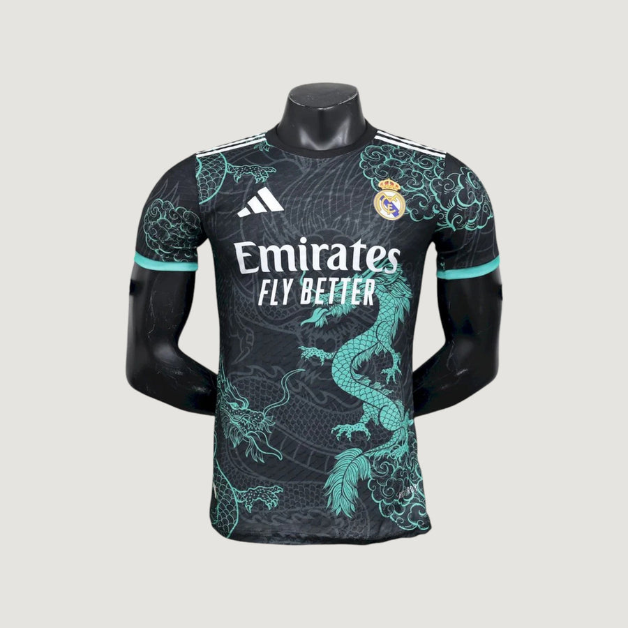 Real Madrid – Maillot Concept 25/26 (PRO) – Noir / Turquoise